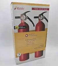 Fire Extinguisher Multi Use Home Office Shop Emergency 1-A:10-B:C Kidde 2 Pack