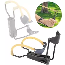 High Velocity Folding Wrist Slingshot Catapult Powerful Hunting Sling Shot New