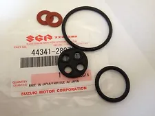 Suzuki TM 100 125 250 400 TS185 Gas tank Fuel Valve Repair Kit Petcock 1972-1981 (For: Suzuki TS400)