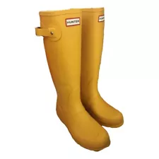 Hunter Women Yellow Boots