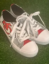 KANSAS CITY CHIEFS Red/White FOCO NFL "Low Top Sneakers" Shoes (Women's)