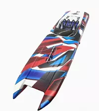 fits M41 Widebody Boat (57046-4) - HULL & Hatch RED/Blue Painted Traxxas