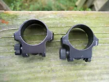1" Ruger Low Scope Rings *Gloss* No.1, Redhawk & Mini