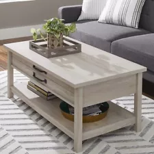 Better Homes & Gardens 427463 Modern Farmhouse Lift Top Coffee Table, Rustic