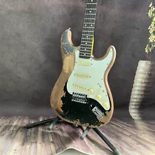 Stratocaster John Mayer BLK1 Electric Guitar Retro ruins factory outlet In stock