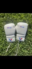 WINNING Boxing Gloves 14oz MS-500 White Training Tape Type Pro Type