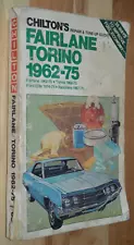 1962-1975 Ford Fairlane Torino Ranchero Shop Service Repair Manual Engine Guide (For: More than one vehicle)