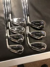 (New) Tour Edge C521 Irons 4-PW Steel Stiff Flex RH