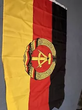 East And West German Flags