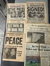 Lot Of Old Newspapers