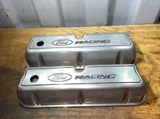 Ford Racing Tall Polished Aluminum Valve Covers For Small Block Ford 289/351w