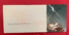 1968 Volkswagen "BEETLE / KARMANN GHIA" Original Car Dealer Sales Brochure