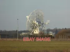 PHOTO LARGE SATELLITE DISH A LARGE SATELLITE DISH ON THE SITE OF THE FORMER RAF