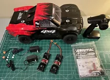 Arrma Senton 4x4 Mega 1/10 Scale Brushed Short Course Rc Truck “Driven Once “