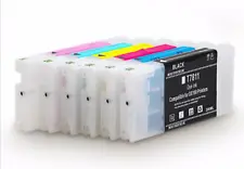 Empty Refillable Ink Cartridges for Fujifilm frontier-s DX100 With Chip 6pcs/set