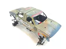 Custom Dual-Cab 1/10 4x4 XL Rock Crawler Metal Frame Roller Slider Chassis Used