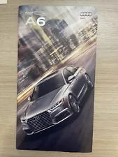 2017 Audi S6 A6 2.0T 3.0T sales brochure ORIGINAL catalog literature Fast Ship