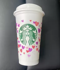 Starbucks 2022 Valentine's Day Color Changing Hearts ð Reusable Hot Cups