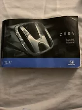 2008 Honda CRV Owners Manual Book