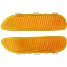 Fit For 2000-2003 BMW E46 2D Coupe 2001-2006 E46 M3 Bumper Side Marker Reflector (For: 2003 BMW M3)