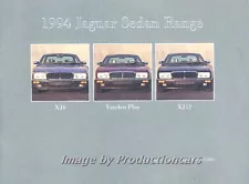 1994 Jaguar XJ6 XJ12 and Vanden Plas Original Car Sales Brochure Catalog Guide