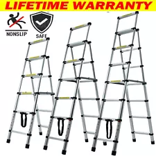 Aluminum Telescoping Ladde Collapsible Ladder for Roof Ceiling Extension Ladder