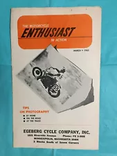 March 1965 HARLEY-DAVIDSON "THE MOTORCYCLE ENTHUSIAST" Dealer Sales Magazine