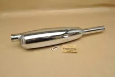 Triumph T20 Tiger Cub 1957-67 Exhaust Silencer Muffler Burgess OEM NOS