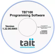 Tait TB7100 Programming Software Version 1.22.00.0005 for TB7100 Radios