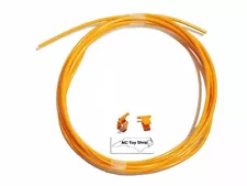 KNEX Orange Roller Coaster Track Tubing One 12' Piece, Splice Ball Factory K'NEX