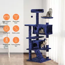 Cat Tree Condo Tower Cat Activity Center for Small Medium Cats Multiple Sizes