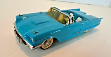 A&S Modelmakers 1958 Ford Thunderbird Convertible White Metal