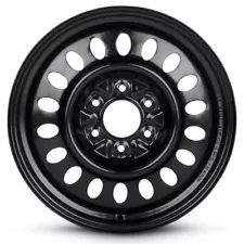 New Wheel For 2002-2009 GMC Envoy 17 Inch Black Steel Rim