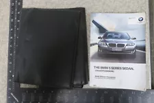 BMW 528i 535i 550i Owner's Manual 2013 Book Set 13 Free Ship OM663 (For: More than one vehicle)