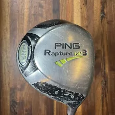 PING Rapture 14* Titanium 3-Wood Ping TFC 909F Graphite Shaft Regular Flex RH