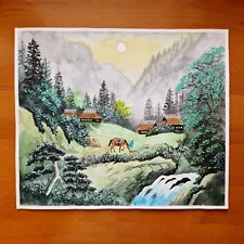 japanese watercolor paintings for sale