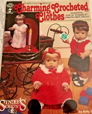 Charming Crochet Clothes 10 outfits for 14" Dolls