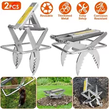 2PCS Outdoor Mole Traps Garden Scissor Mole Gopher Rodent Control Trap For Lawn