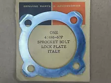 AERMACCHI HARLEY NOS 41486-67P SPROCKET LOCK PLATE 1967-1972 M65 (For: Harley-Davidson)