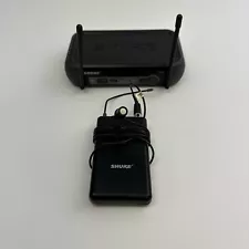 Shure PGX4 Receiver, PGX1 Transmitter, 185 Cardioid Lavalier Microphone