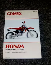 1997 1998 1999 2000 Clymer Honda XR80R Dirt Bike Service Repair Manual M312-12