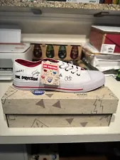 ONE DIRECTION 1D SHOES SIZE 10 SNEAKERS W/AUTOGRAPHS(printed)