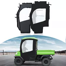 Left & Right Soft Door Enclosure Kit For Kubota RTV900 / RTV1120 / RTV1100 08-14