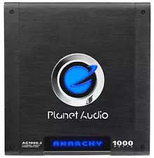 Planet Audio AC1500.1 Monoblock Car Amplifier - Black.