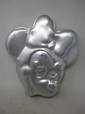 VINTAGE Wilton Walt Disney Minnie Mouse Novelty Aluminum Baking Cake Pan 515-809