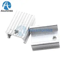 20PCS Heat Sink 21x15x10mm Aluminum Heat Sink TO-220 Transistors DIY