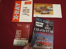 1963 Rambler American Owner's Manual, X-Ray, Sales Brochure & "Car of the Year"