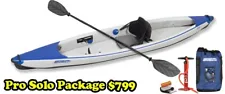Sea Eagle RazorLite 393rl Pro Solo Kayak Package - Free S&H, 3 Yr Warranty-$799