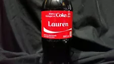 EXCLUSIVE CANADIAN COCA COLA BOTTLES ASSORTED NAMES SHARE A COKE WITH - L TO Z