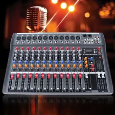 Pro Audio Equipment Live&Studio Mixers 12-channe Stage Analog Effect Processor